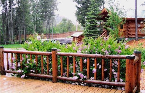 Silverwolf Log Chalets Coram エクステリア 写真